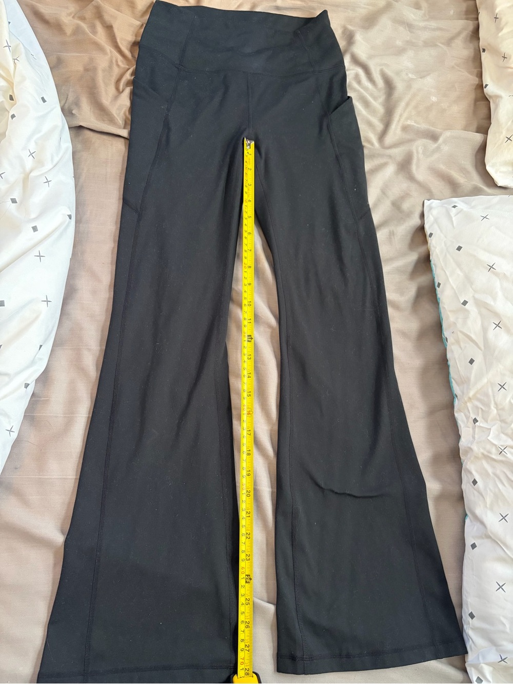 Fabletics Black Flared Active Pants - Picture 4 of 6